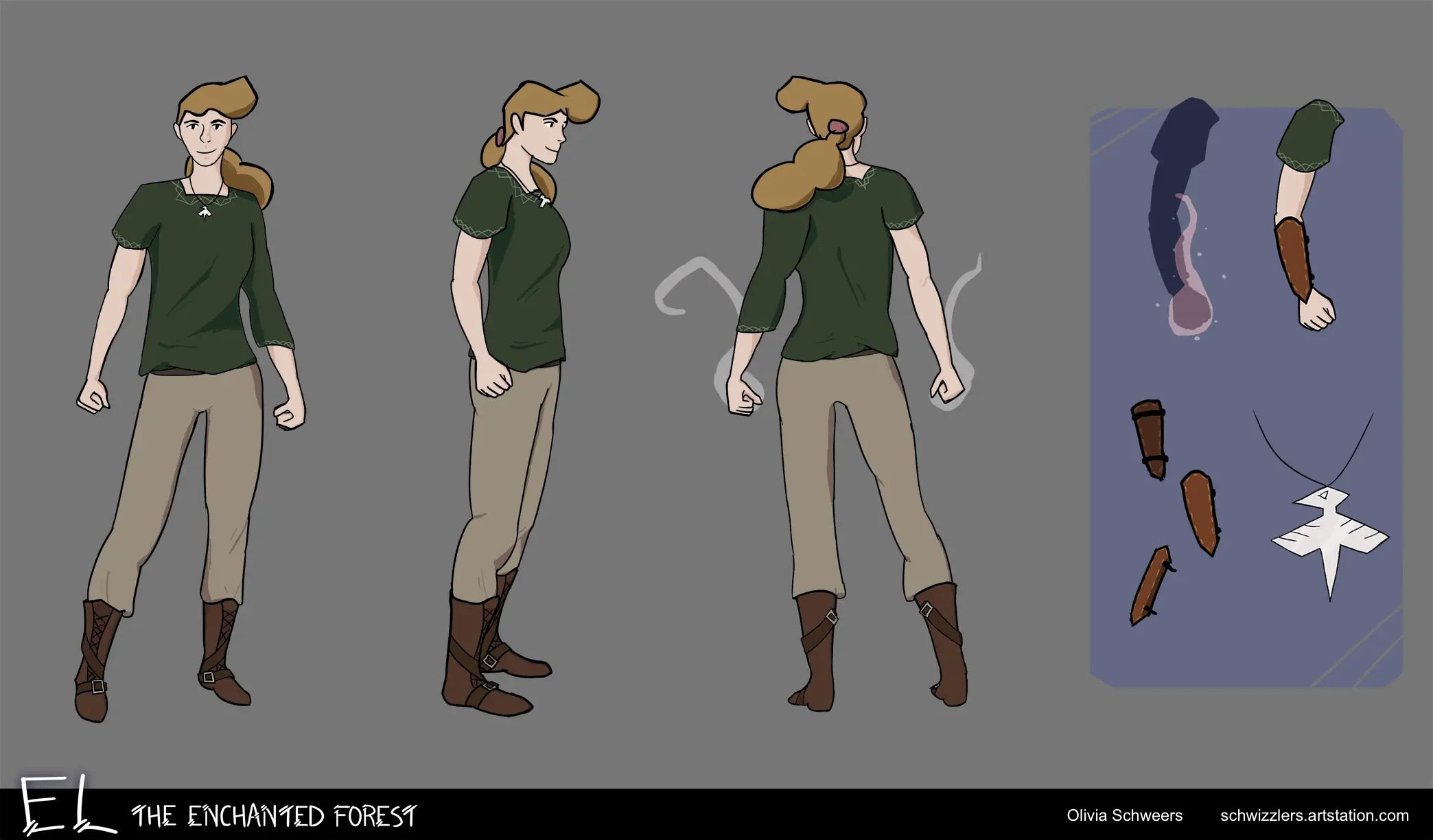 El & the Enchanted Forest – Concept Art